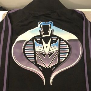 Retro Transformers Snake Decepticons Track Jacket